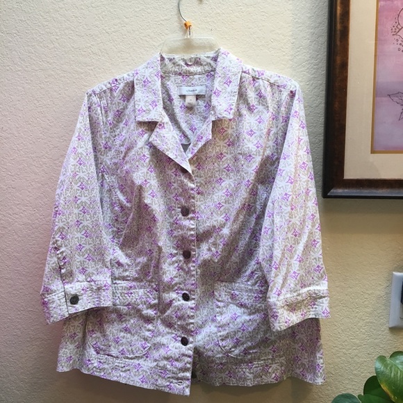 Cotton jacket. Sz. 1 X - Picture 3 of 6